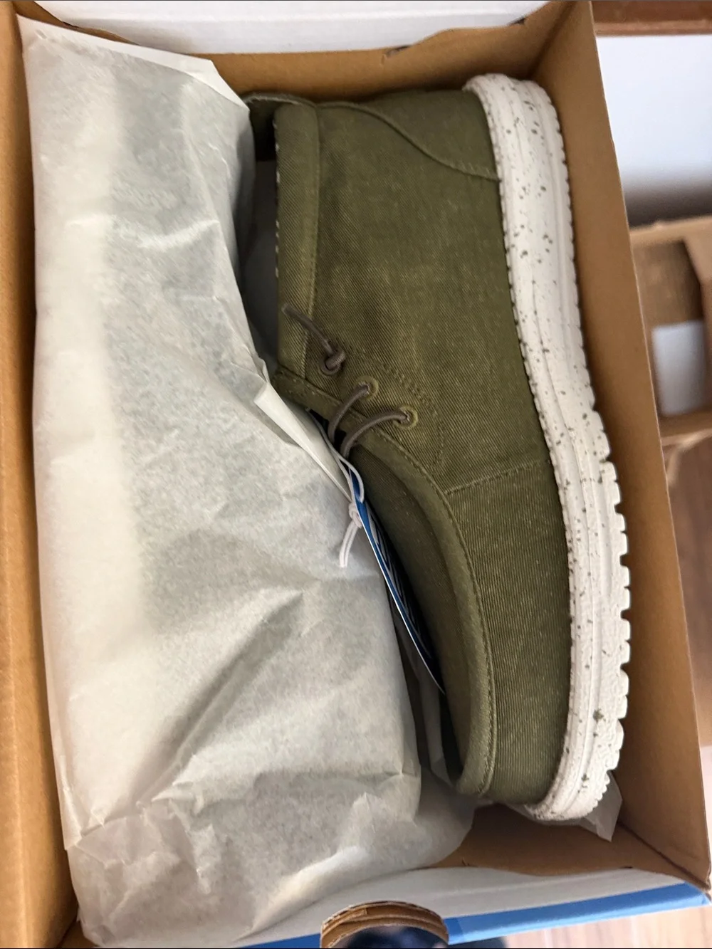 Hey Dude olive green